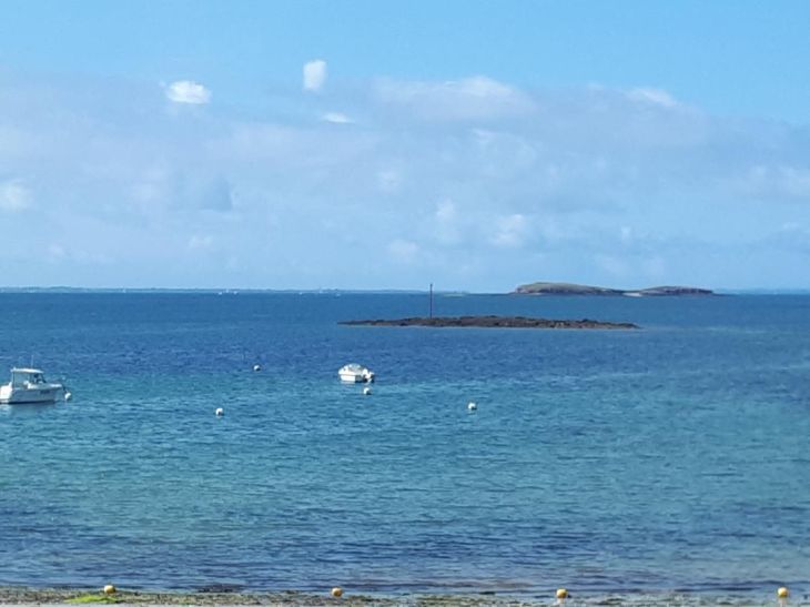 Locmariaquer pointe de kerpenhir to island petit et grand Veizit un23