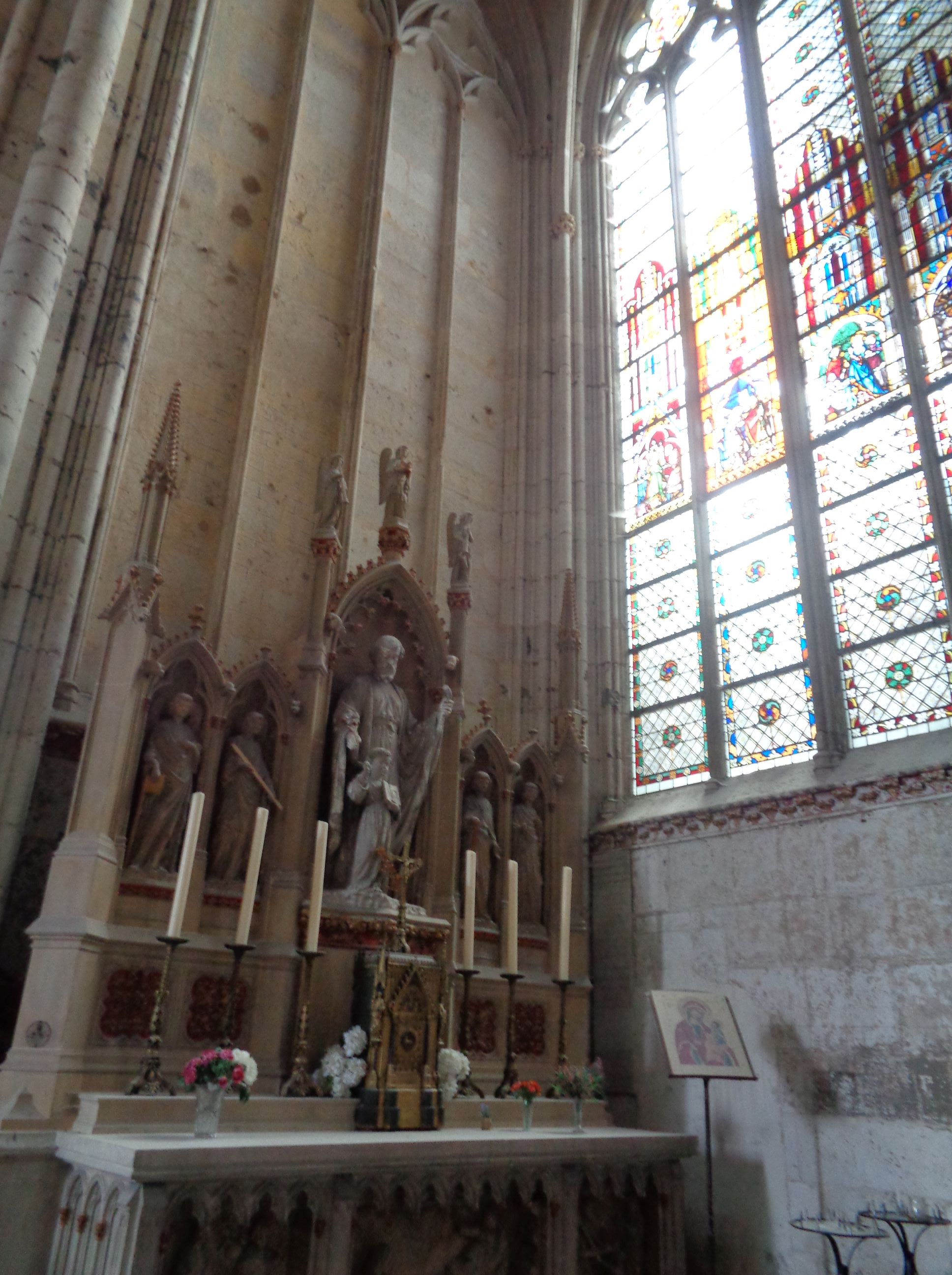 Rouen bas St Ouen chapel teaching child jun23