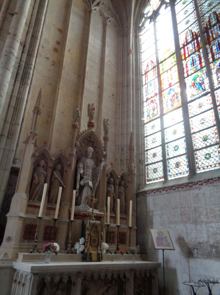 Rouen bas St Ouen chapel teaching child jun23