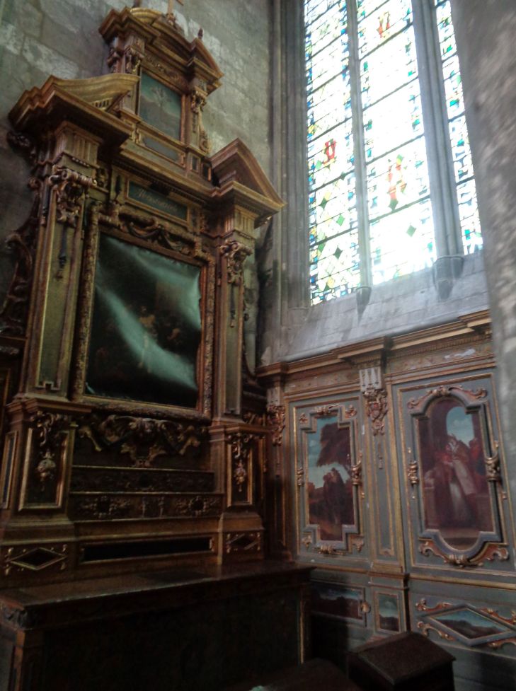 Rouen Cathedral Notre Dame chapel ste catherine jun23