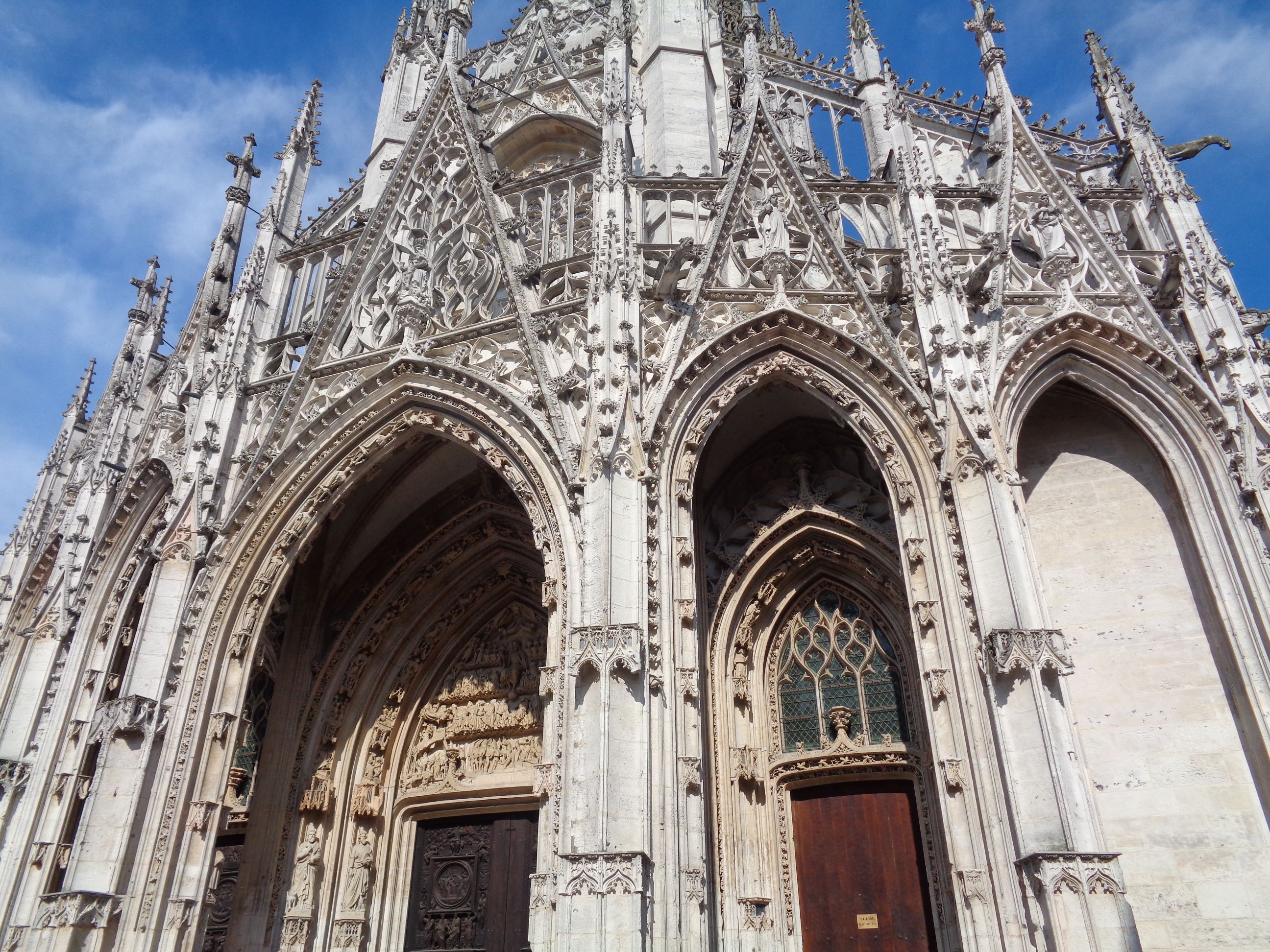 Rouen Ch Saint Maclou front closeup jun23