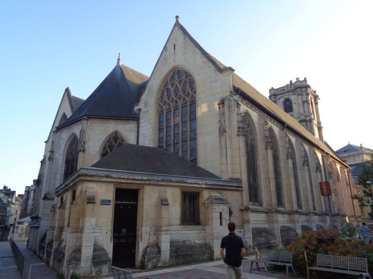 Rouen ch St Godard back chevet jun23