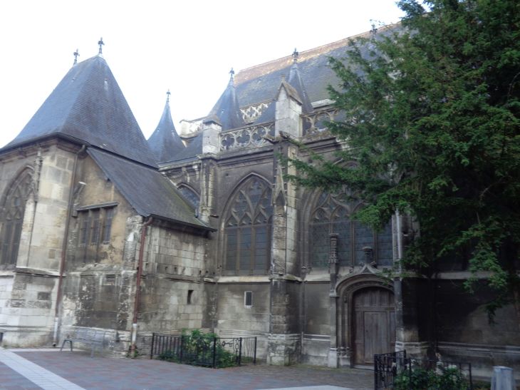 Rouen ch St Godard back side jun23