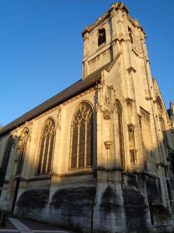Rouen ch St Godard belltower side jun23