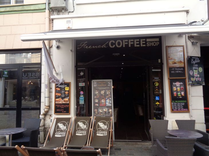 Rouen French Coffee Shop front jun23