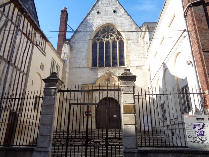 Rouen Monastere des Benedictines front entr jun23