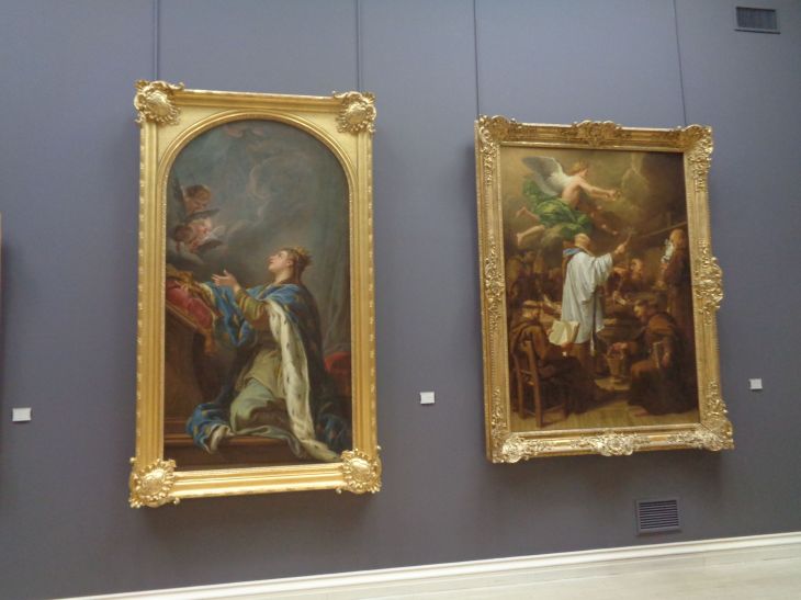 Rouen musee des Beaux Arts entr impressionists north wing 3 jun23