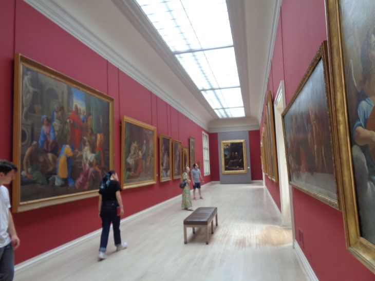 Rouen musee des Beaux Arts entr impressionists north wing 4 jun23