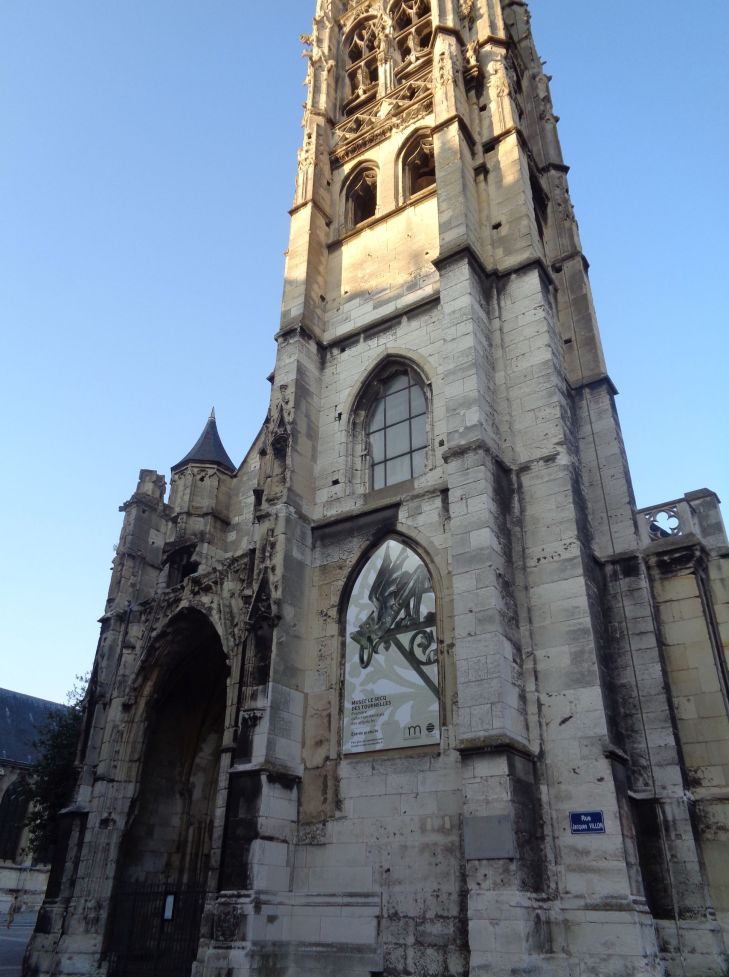 Rouen musee Le Secq des Tournelles front former ch St Laurent jun23