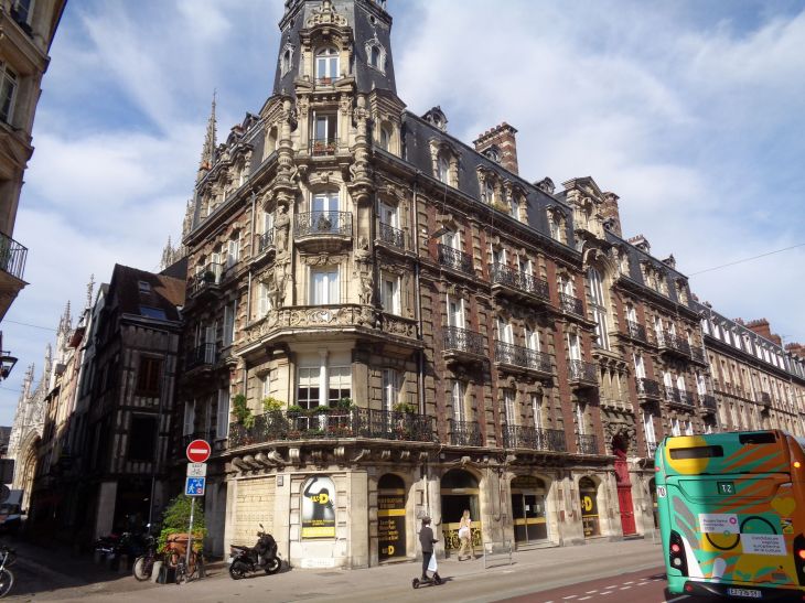 Rouen Rue Alsace Lorraine jun23