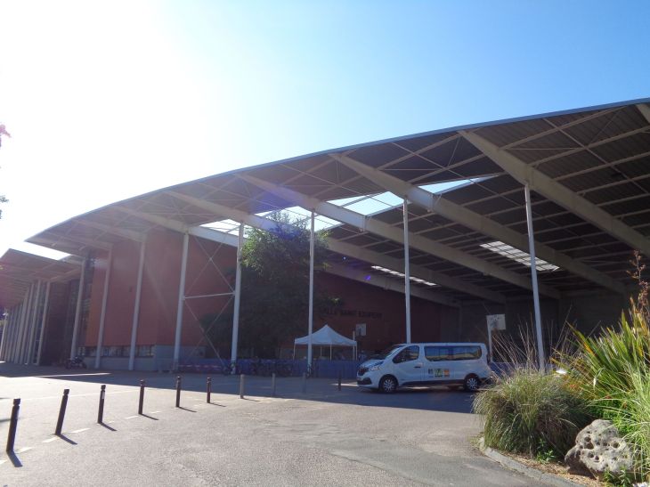 Rouen St Exupery sport complex huskies baseball behind it jun23