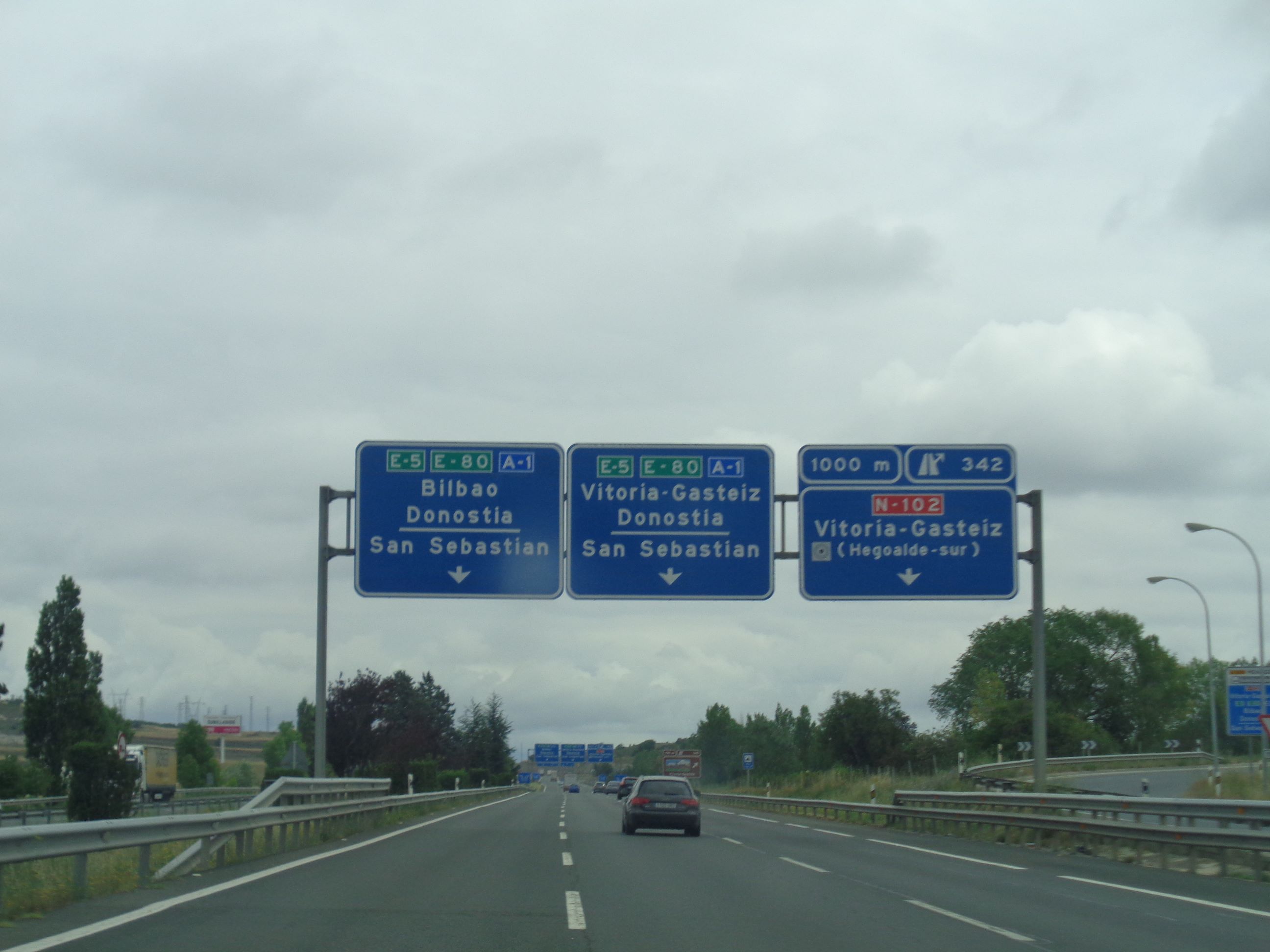 Madrid A1 going home to Vitoria jul23