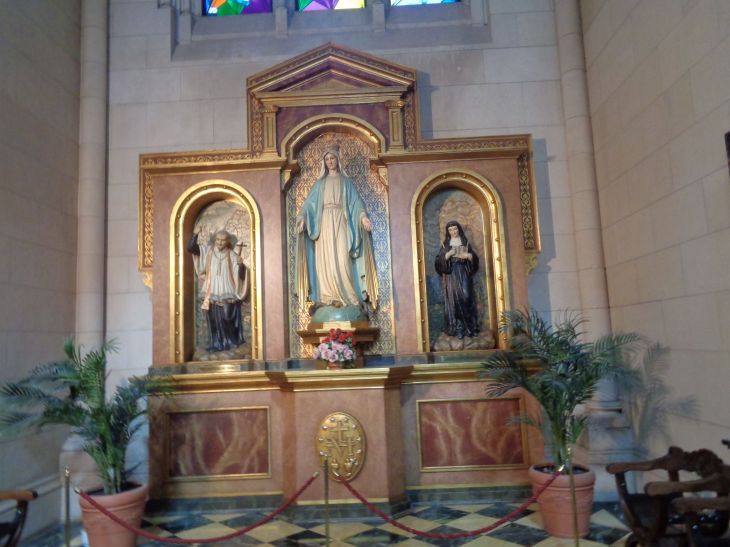 Madrid Catedral de la Almudena chapel Virgen Milagrosa jul23