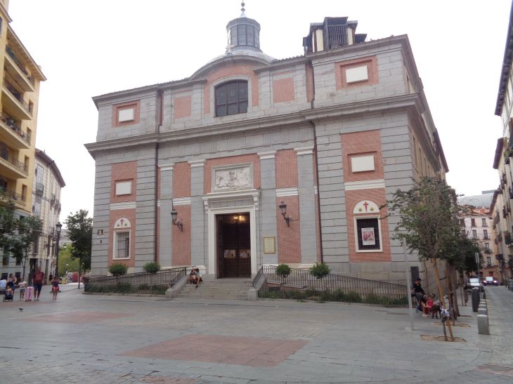 Madrid ch Royal Church of Saint James and Saint John the Baptist front jul23
