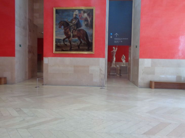 Madrid mus del prado edif Villanueva painting jul23