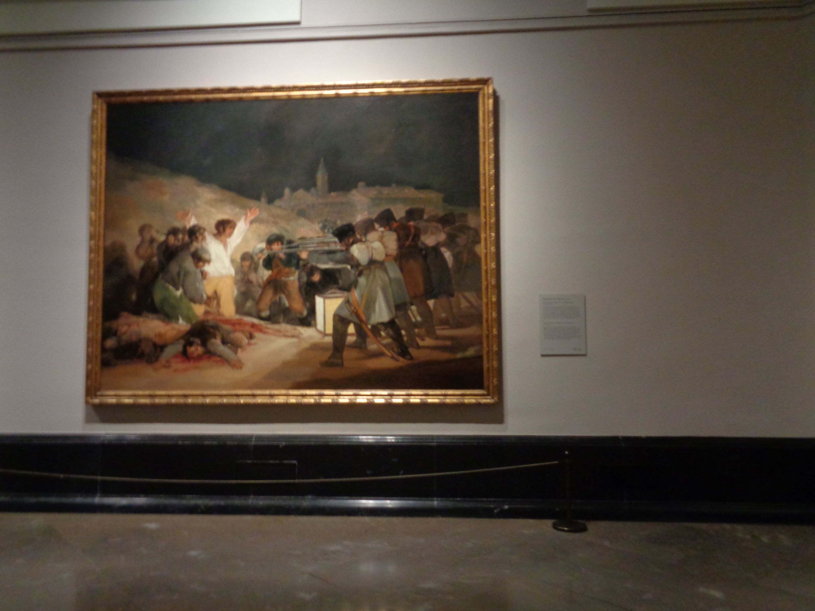 Madrid mus del prado Goya dos de Mayo jul23