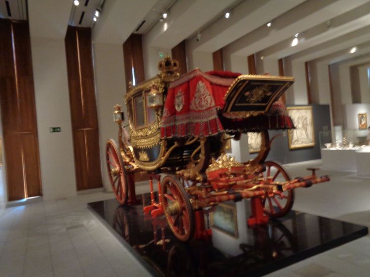 Madrid Palacio Real Colecciones Reales royal carruage jul23