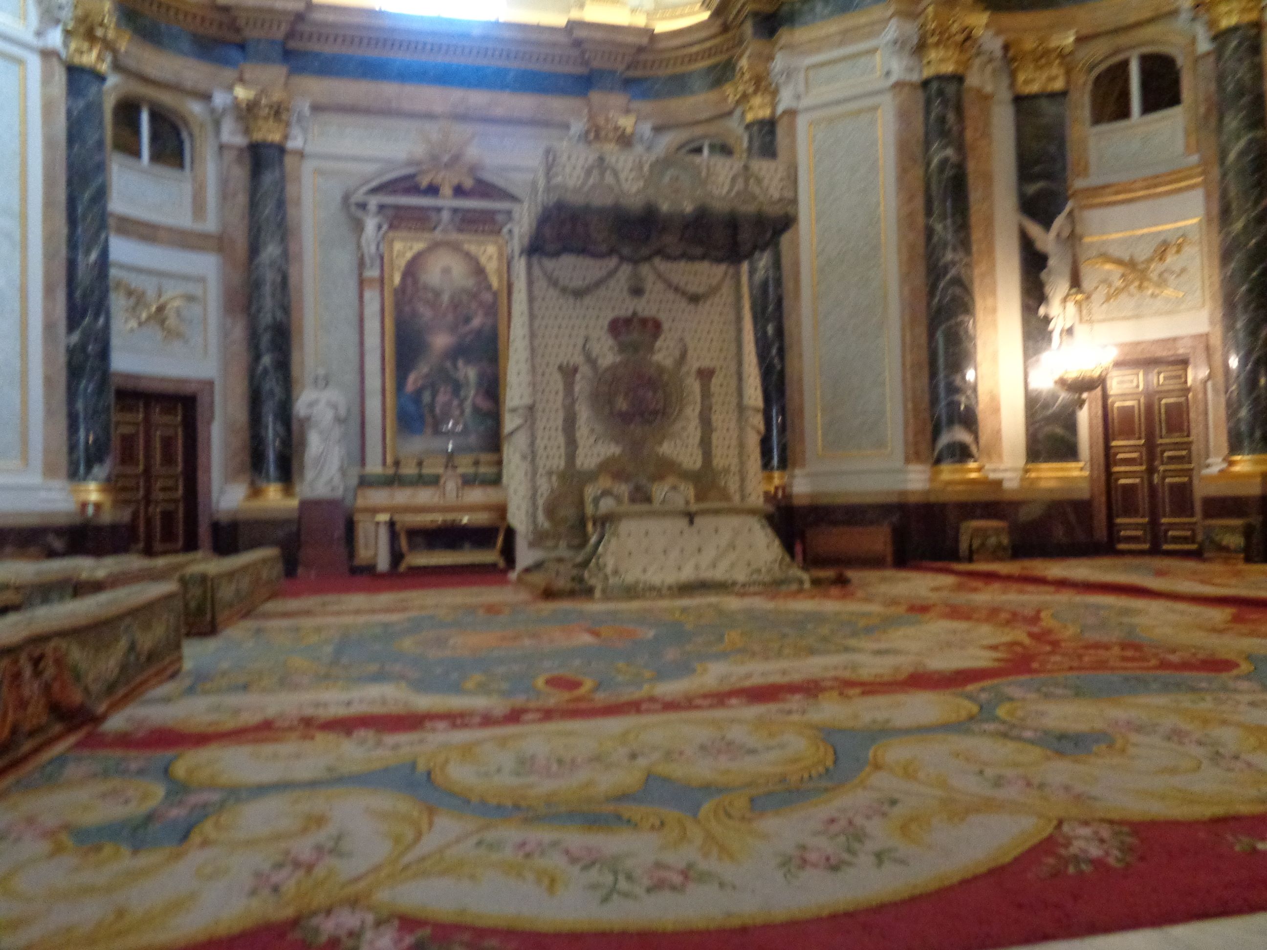 Madrid palacio real royal chapel prayers jul23