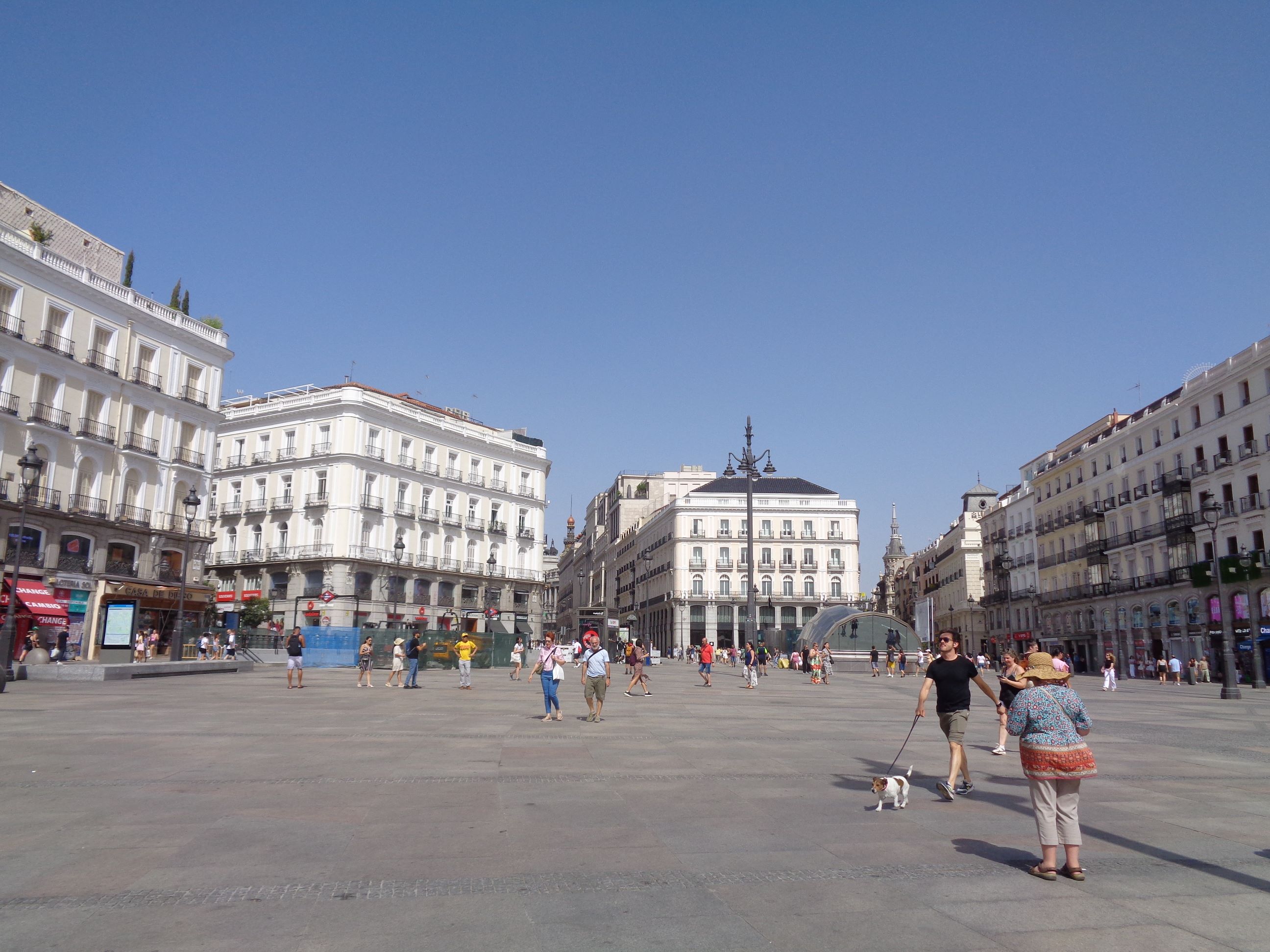 Madrid Puerta del Sol esplanade jul23