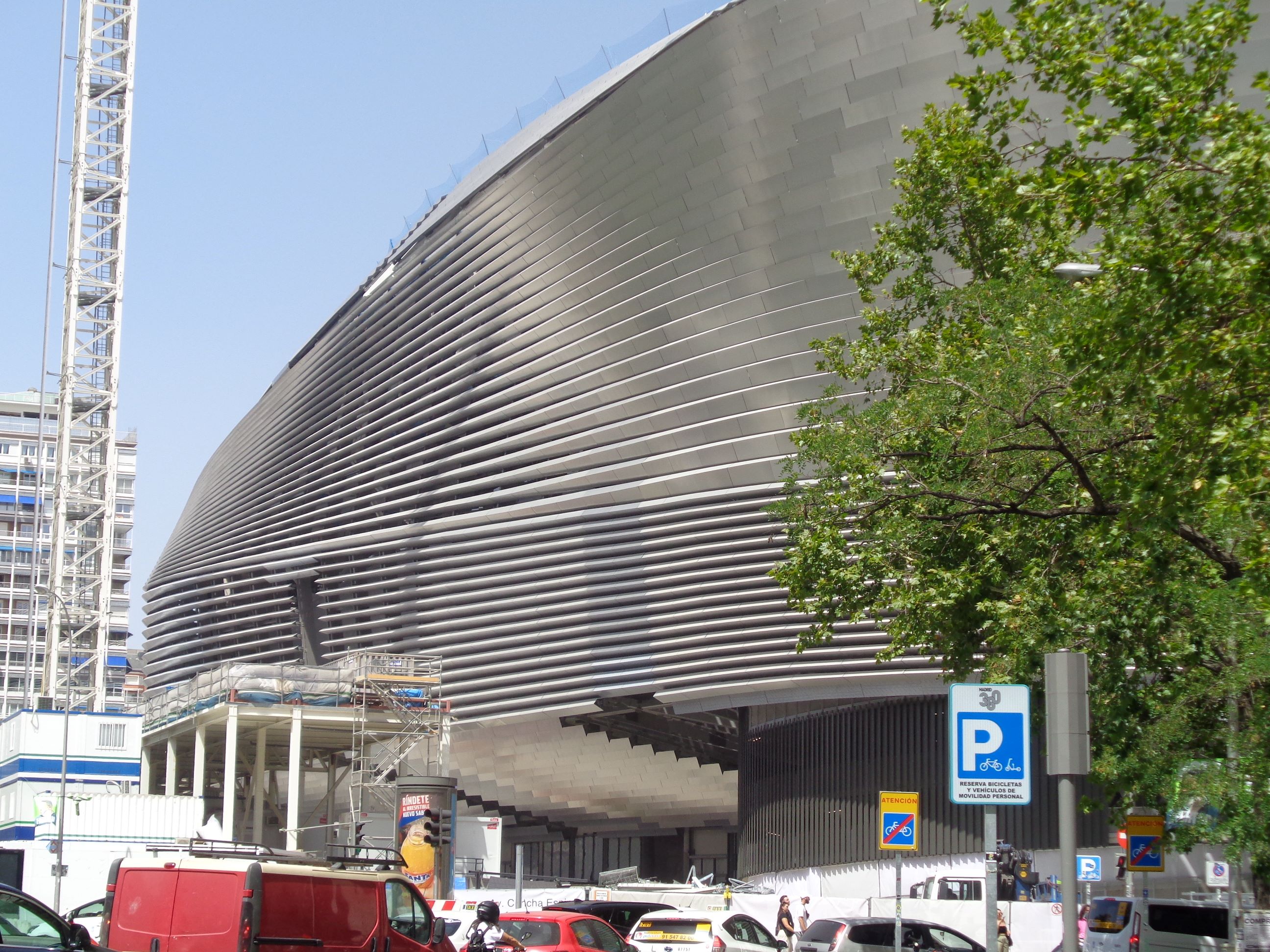 Madrid santiago Bernabeu stadium by Castellana jul23