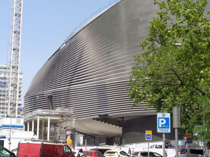 Madrid santiago Bernabeu stadium by Castellana jul23