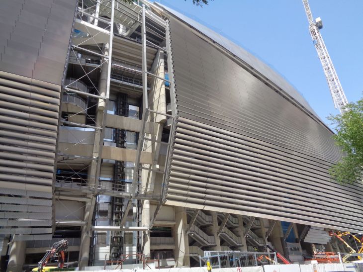 Madrid santiago Bernabeu stadium by Concha Espina jul23