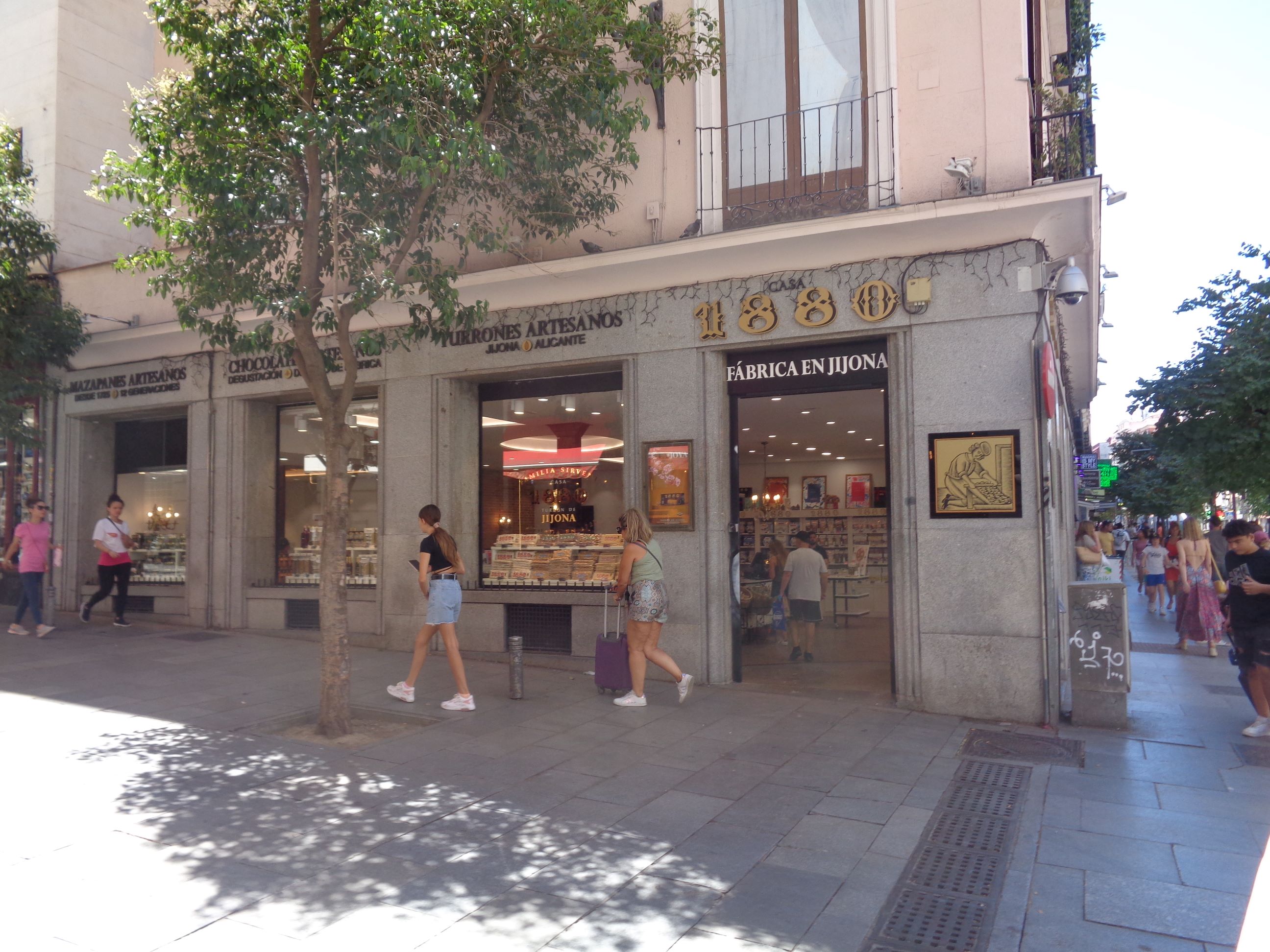 Madrid turron 1880 store calle mayor jul23