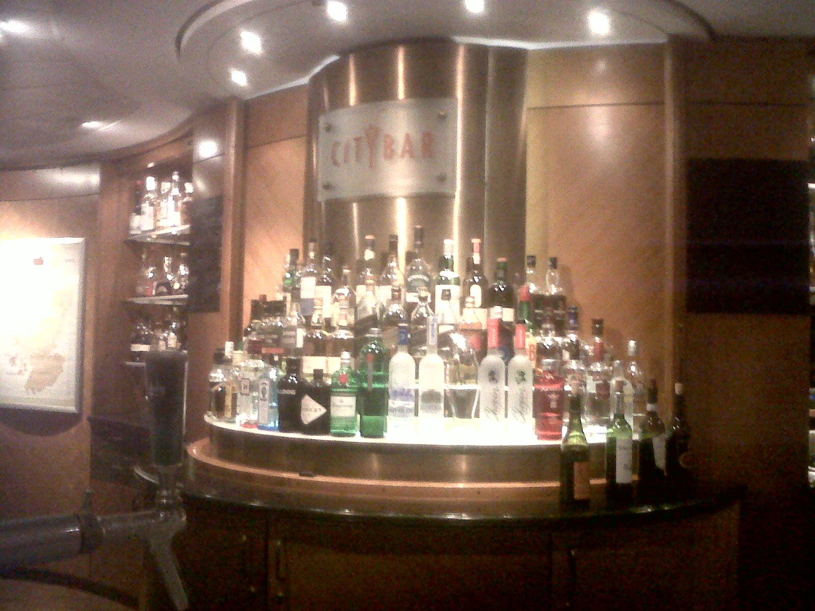 basel Hilton Hotel city bar oct13