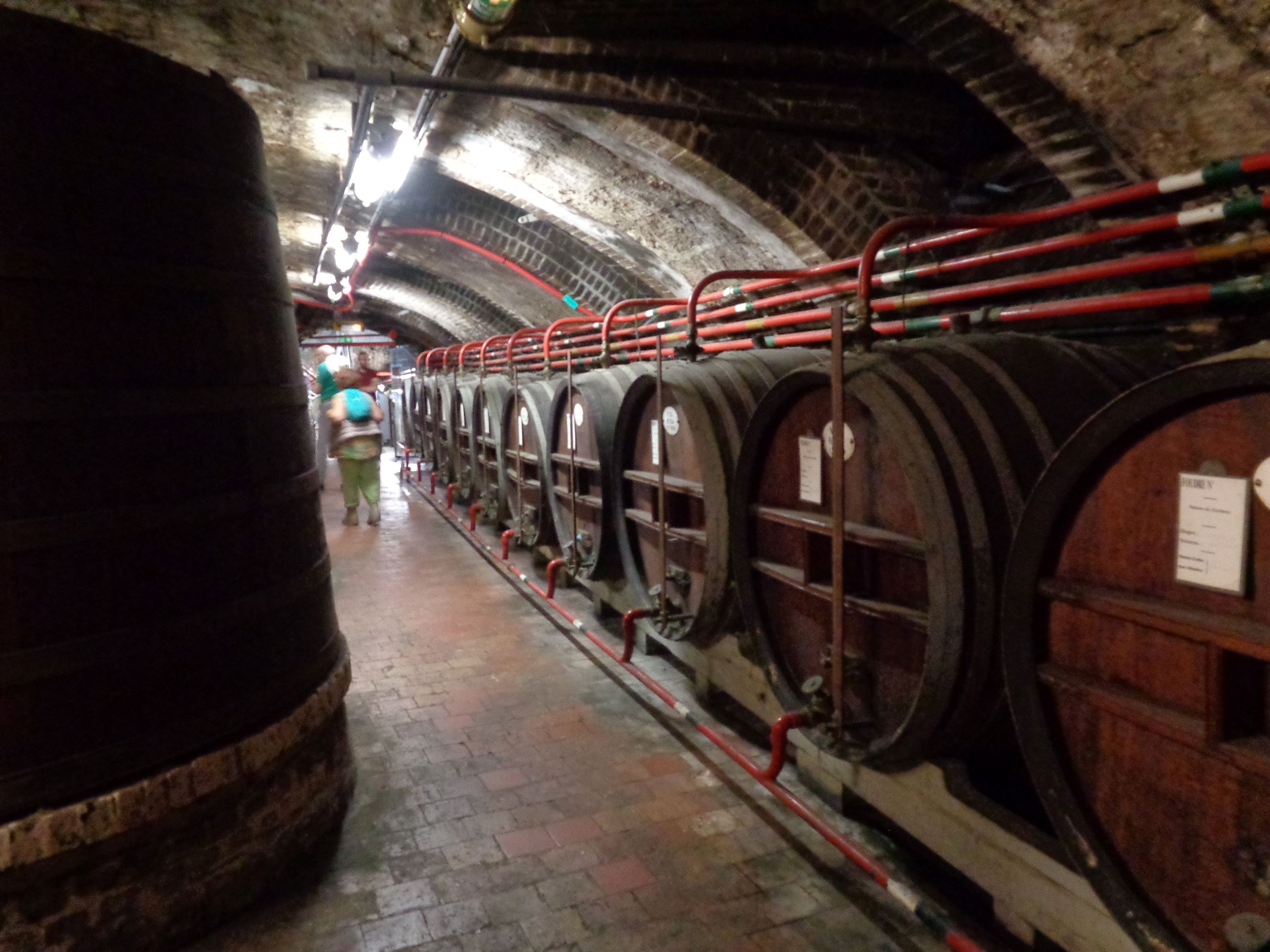 Fecamp palais benedictine distellerie vats basement aug23
