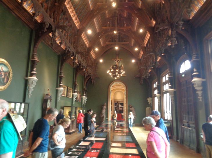 Fecamp palais benedictine salle gothique aug23