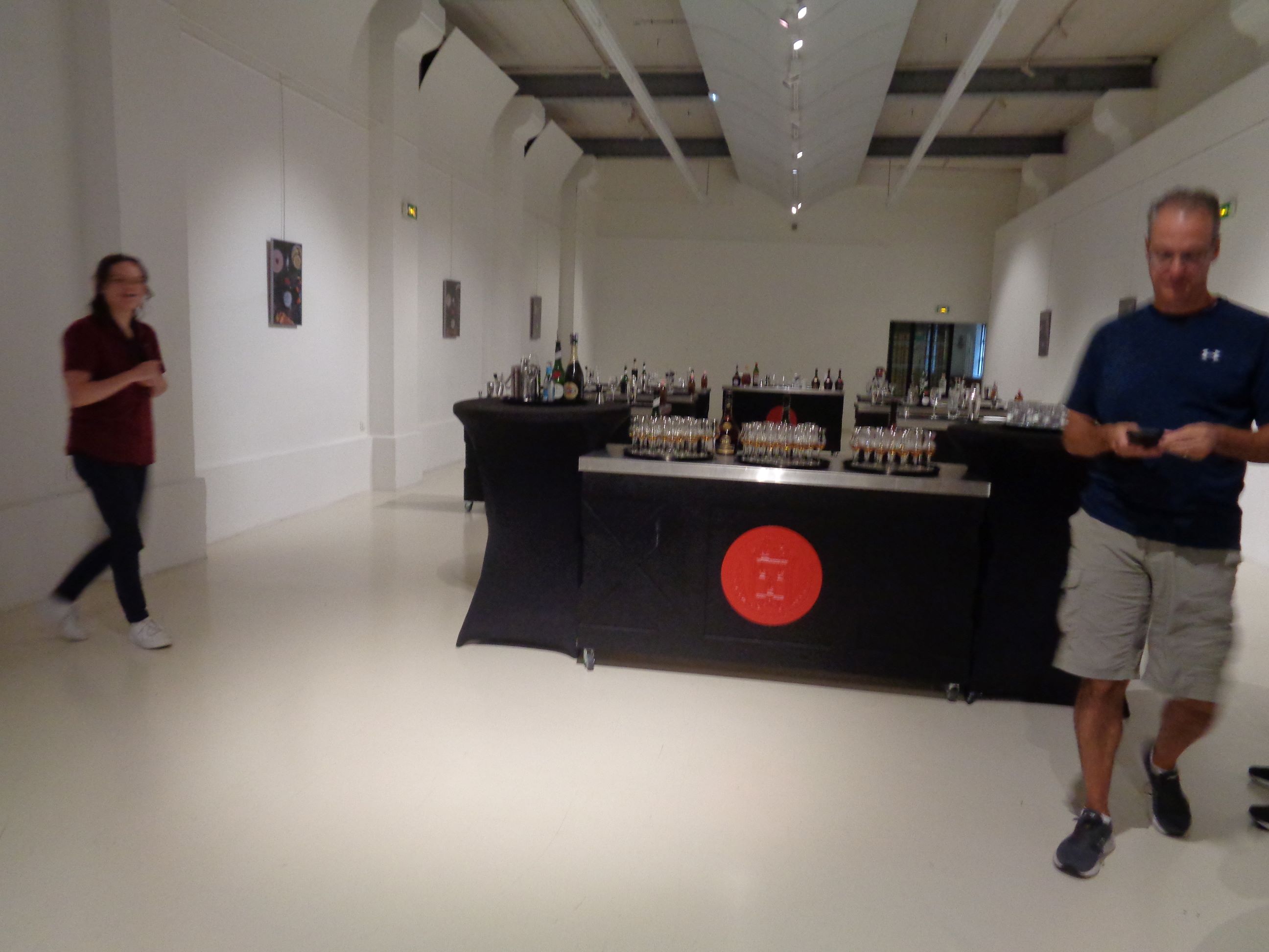 Fecamp palais benedictine tasting room tables aug23