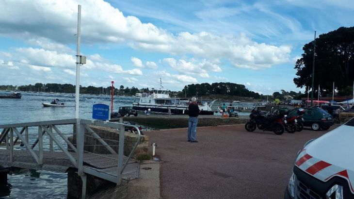 Port Blanc ferry landing aug23