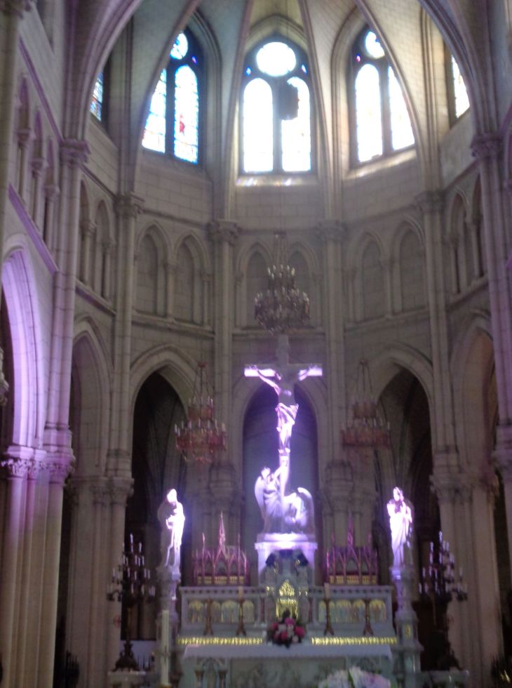 Cancale ch St Méen altar jul22