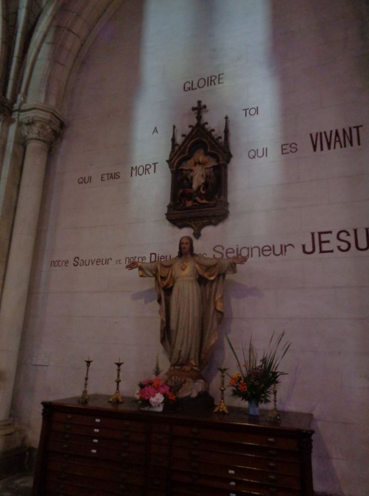 Cancale ch St Méen chapel glory to Christ jul22