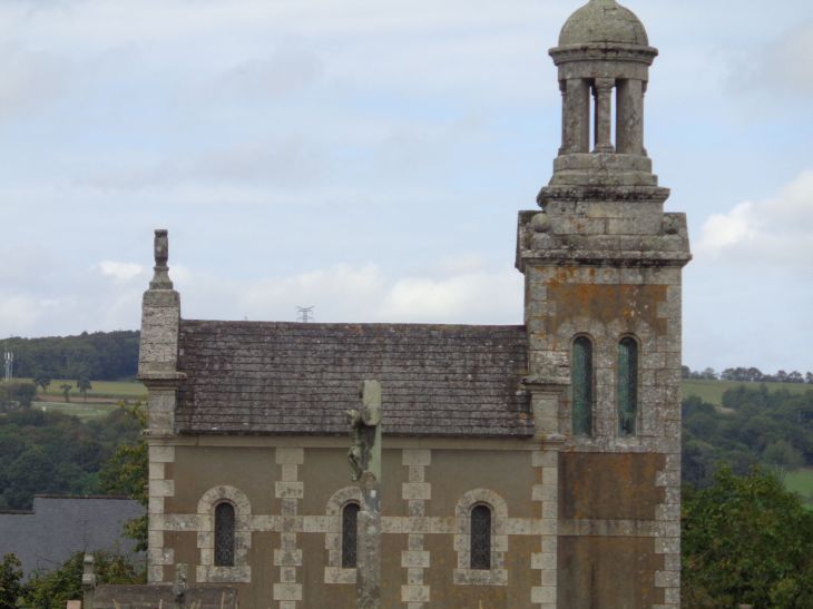 Guerledan Chapelle cimetiere side sep23