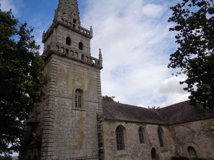 Guerledan Chapelle Sainte Suzanne side right sep23