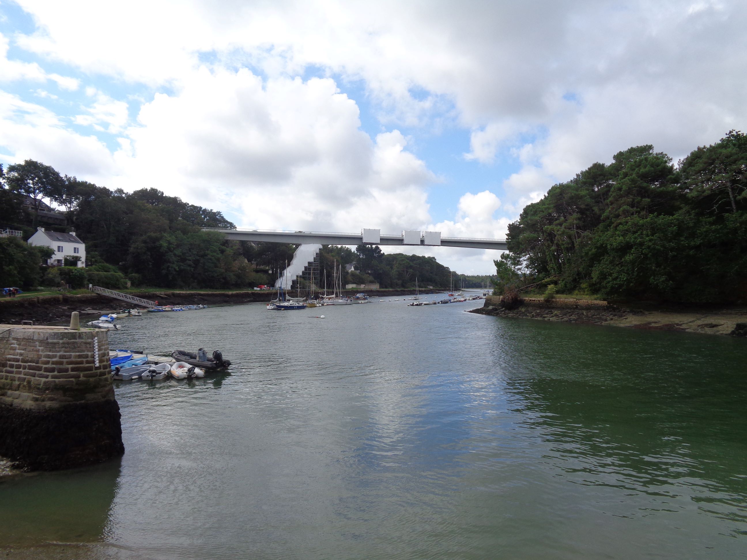 Le Bono port quai jean bart et bridge Joseph Le Brix sep23