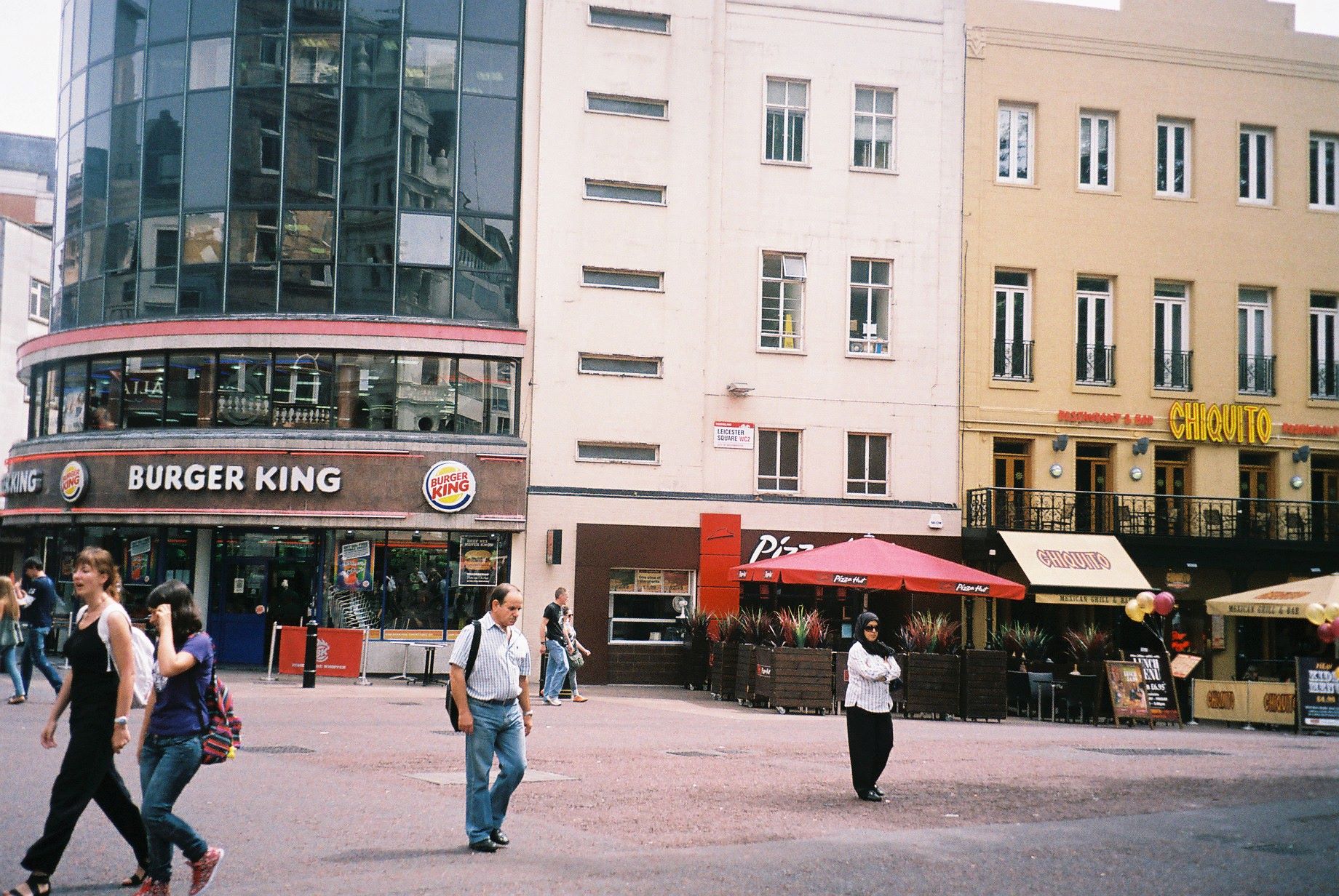 London leicester square chiquitos right jul10