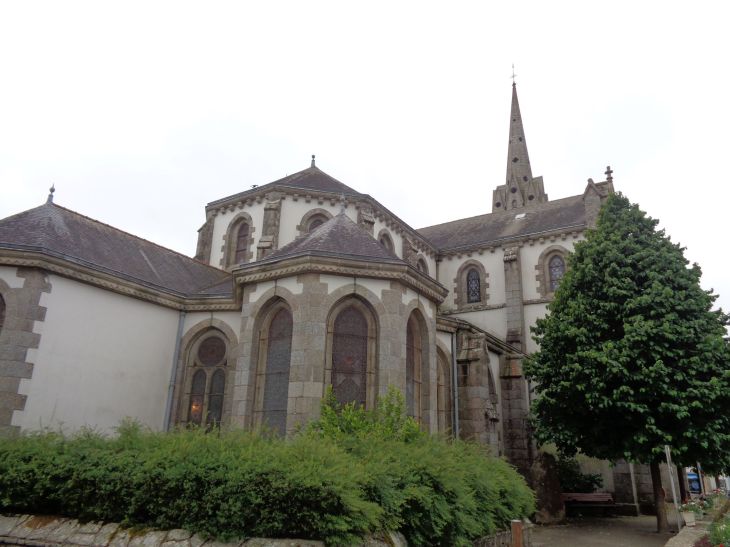 Moelan sur mer ch Saint-Melaine chevet side jun22