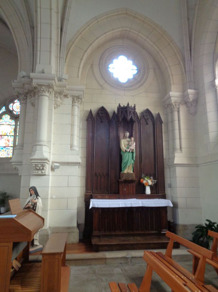 Rohan ch Saint Gobrien chapel saint et child sep23