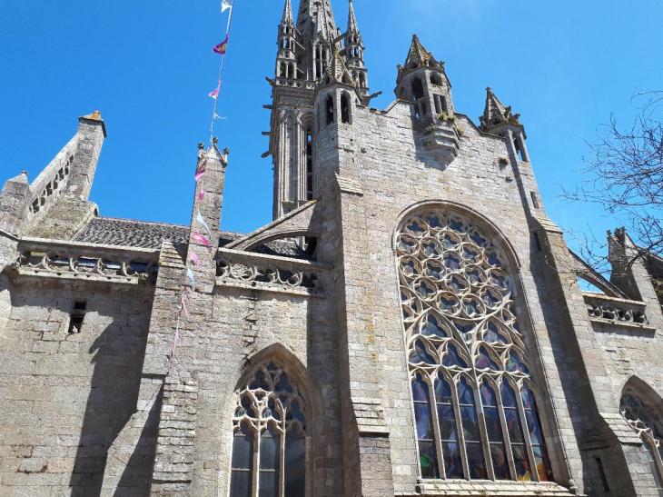 Saint Pol de Leon ND du Kreisker Chapel back jun22