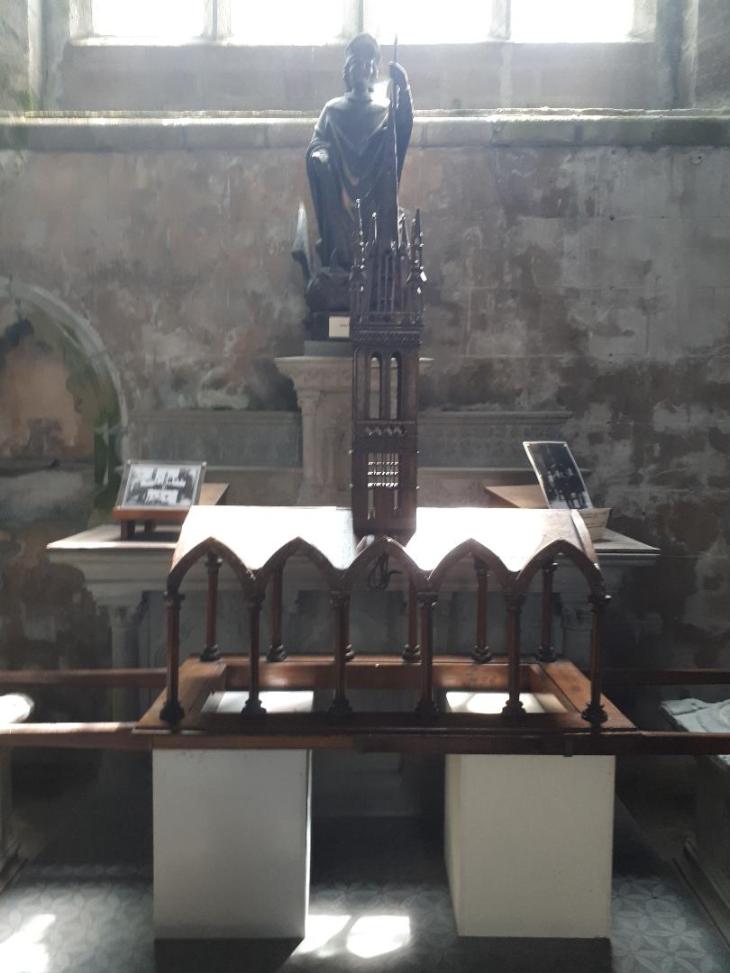 Saint Pol de Leon ND du Kreisker Chapel founding ND statue jun22