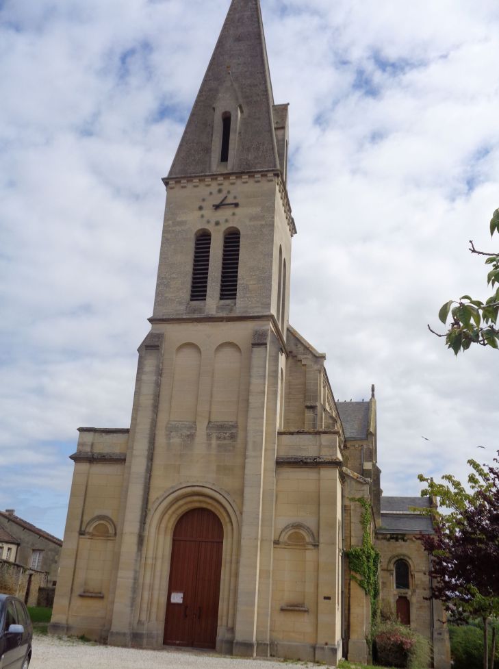 Troarn ch Sainte Croix front aug23