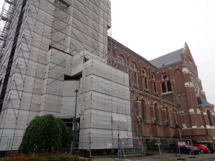 Caudry basilica Sainte Maxellende side renov oct23