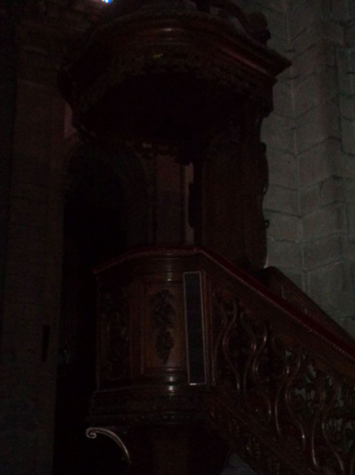 Le Cateau Cambresis ch Saint Martin pulpits oct23