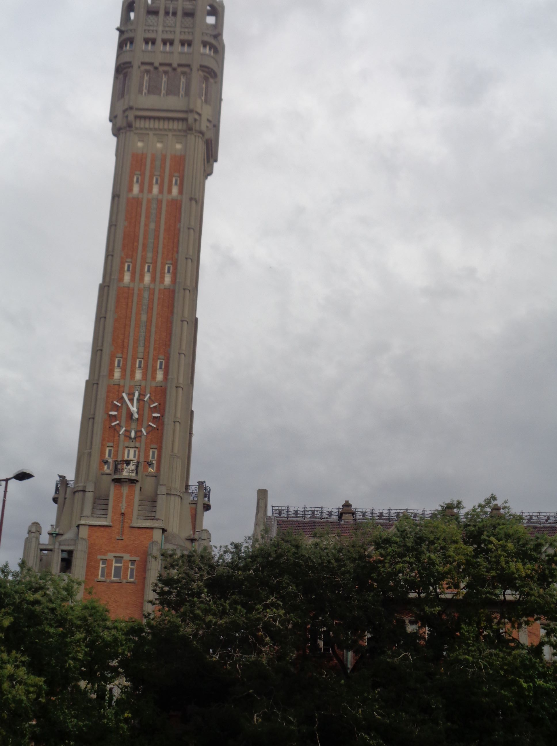 Lille Beffroi hotel de ville belltower oct23