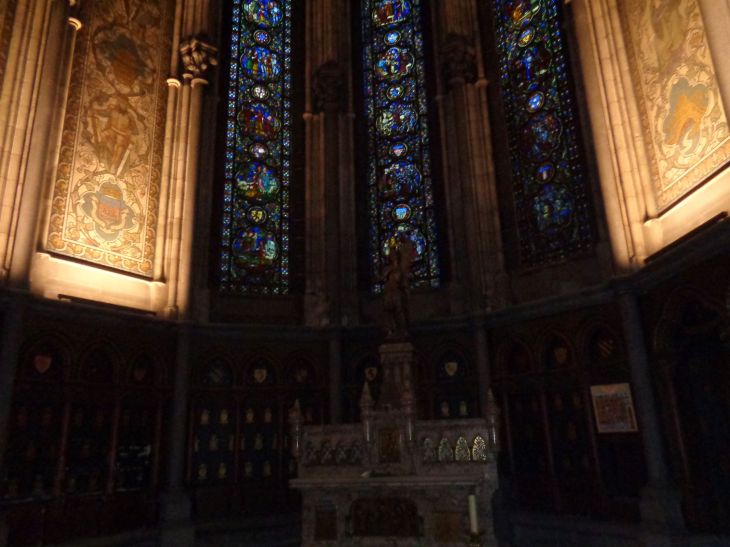 Lille Cathedral Notre Dame de la Treille chapel Saint Joan of arc oct23