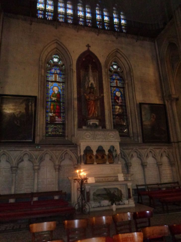 Lille ch Sacre Coeur de Jesus chapel Christ oct23