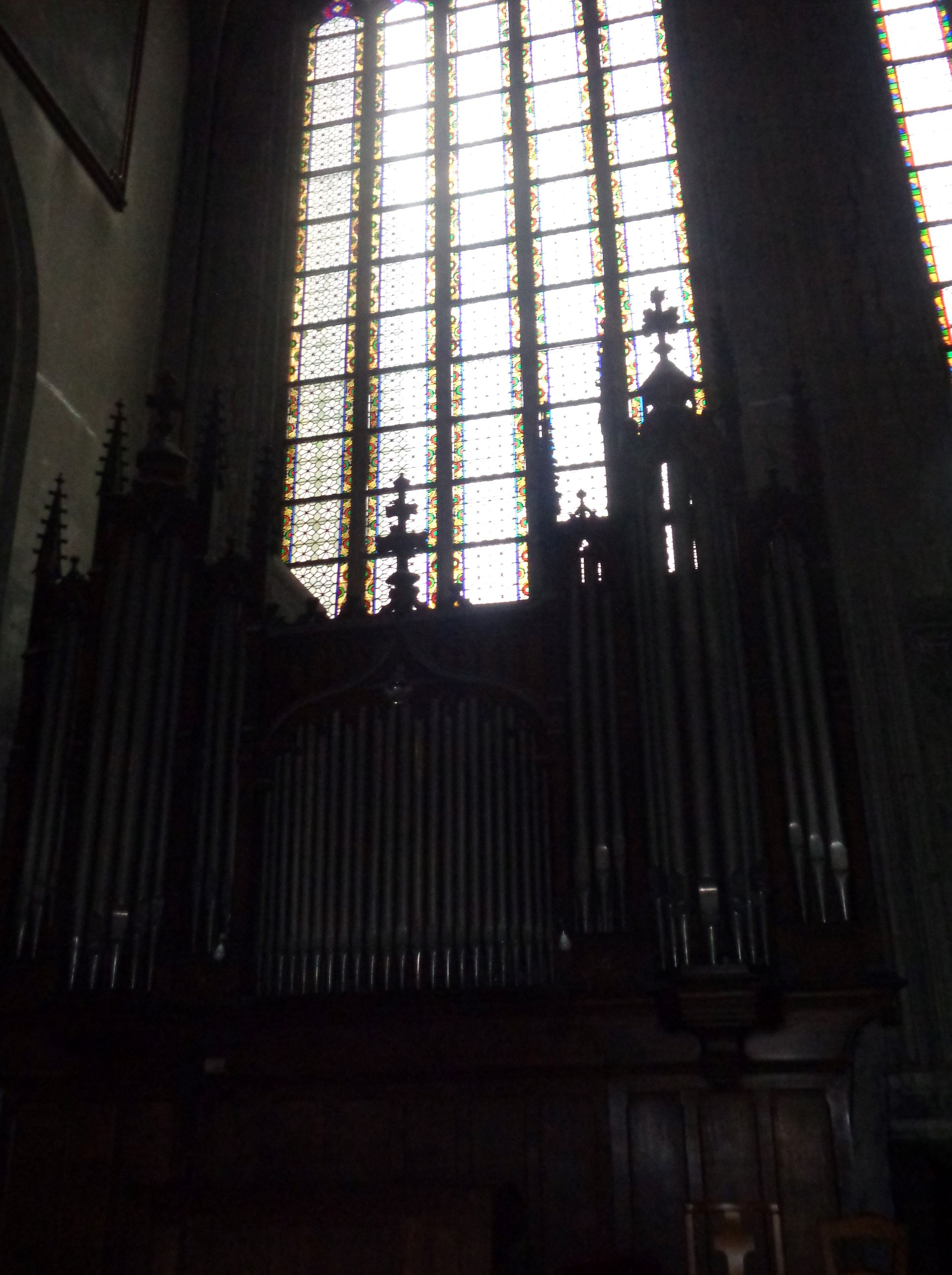 Lille ch Saint Maurice organ side oct23