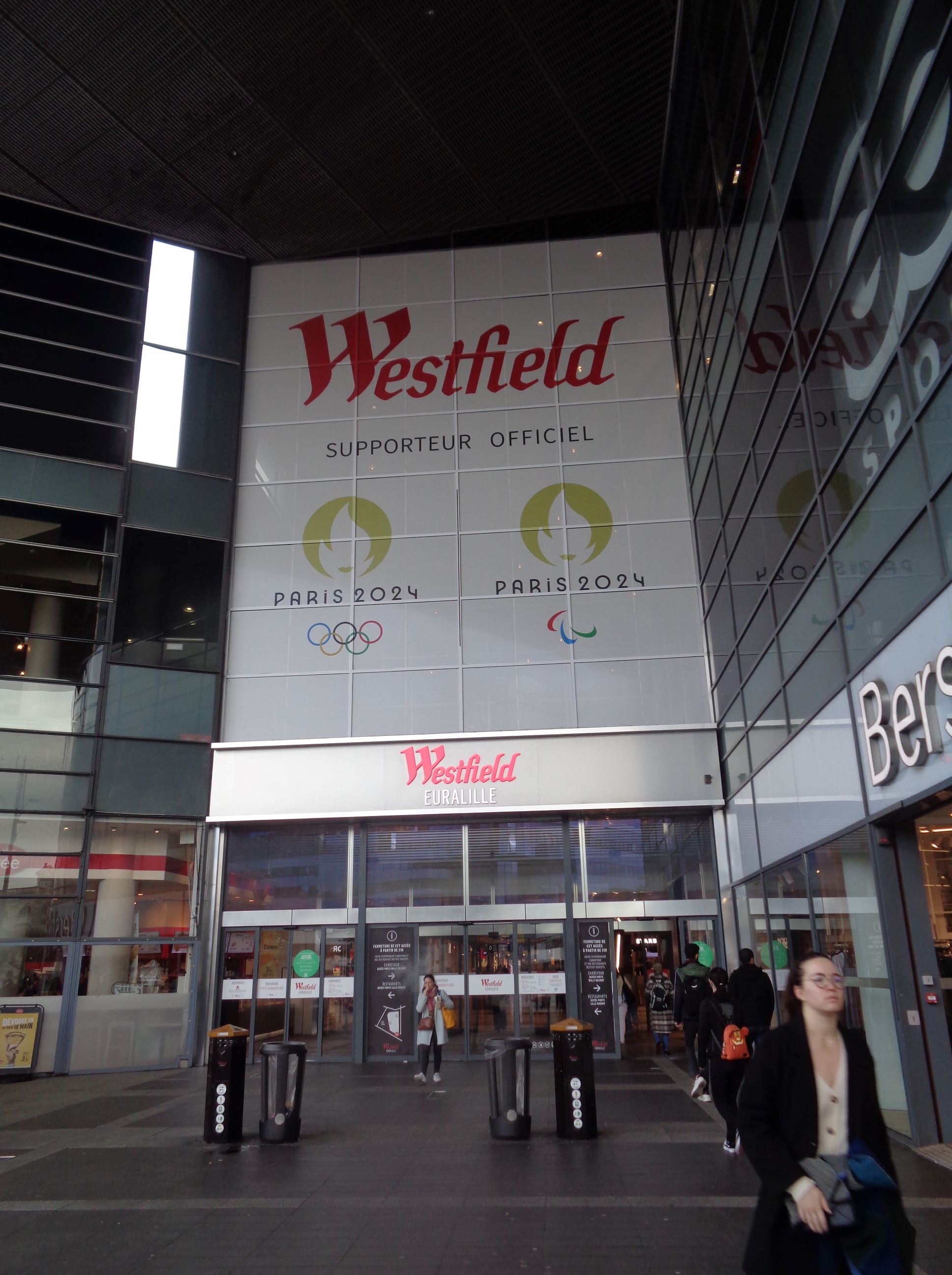 Lille Euralille westfield group main entr oct23